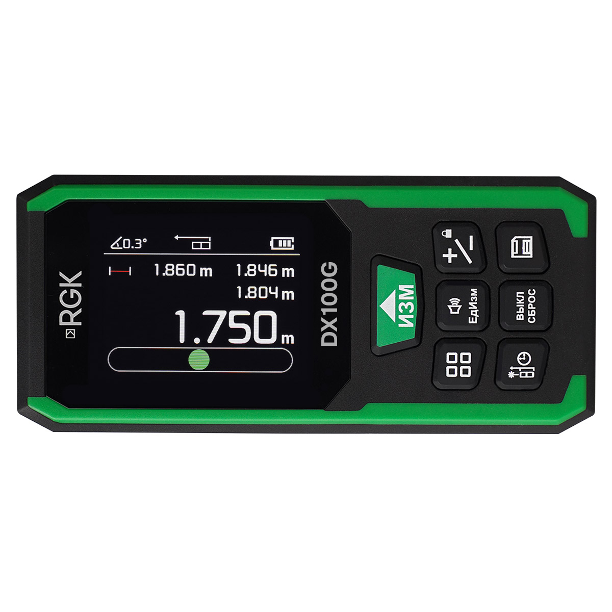 Лазерный дальномер RGK DX100G - 4