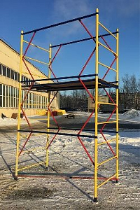 Строительная вышка ВСР-250/2.0 (5 секций + б. блок)